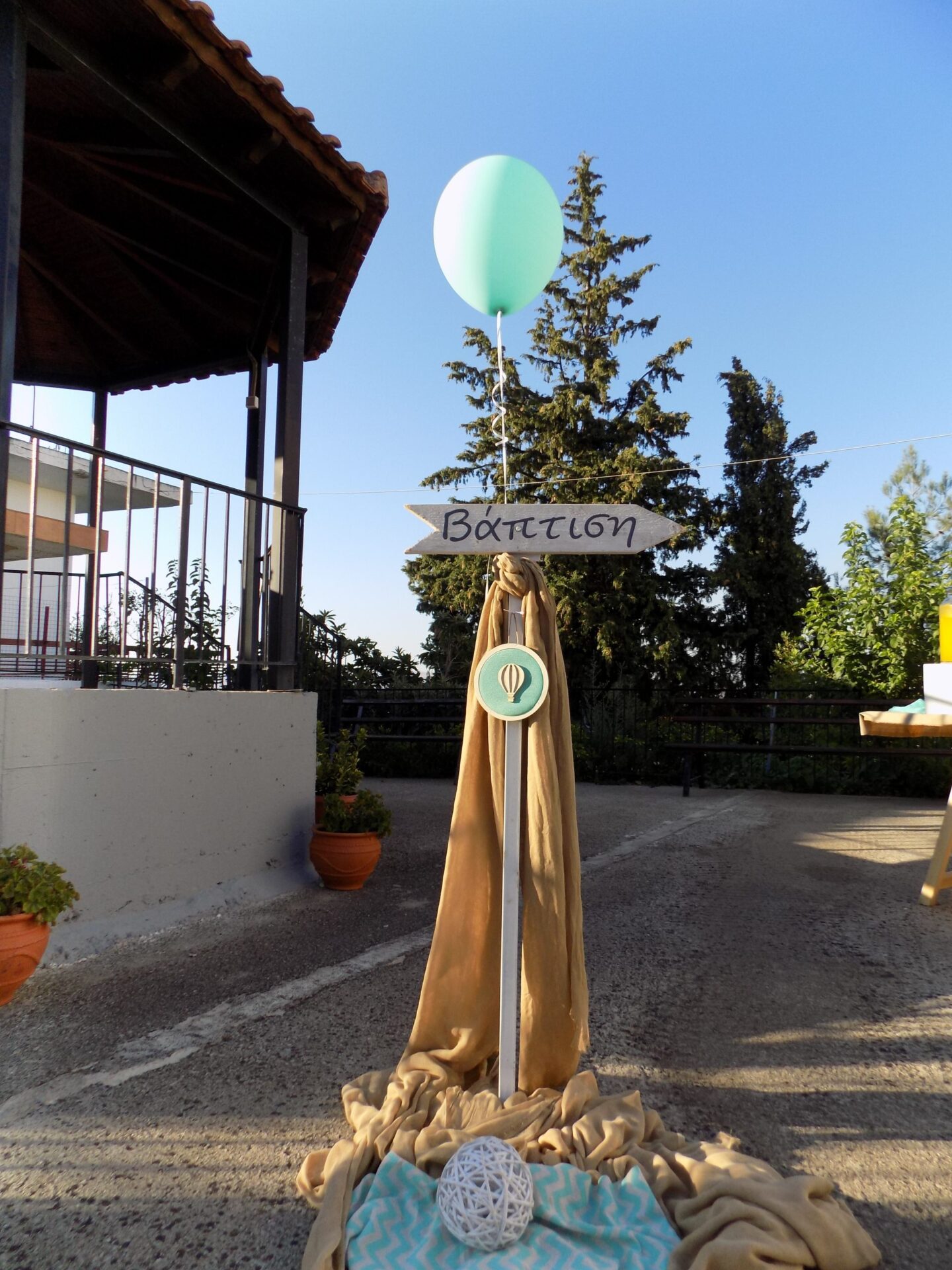 DSCN8687 ΔΙΑΚΟΣΜΗΣΗ ΒΑΠΤΙΣΗΣ ΜΕ ΘΕΜΑ ΑΕΡΟΣΤΑΤΟ - Image 3