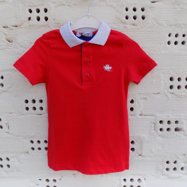 Μπλούζα παιδική Polo club red/Poloclublondon1909