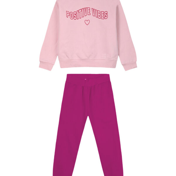 Φόρμα Positive Vibes Pink/Energiers