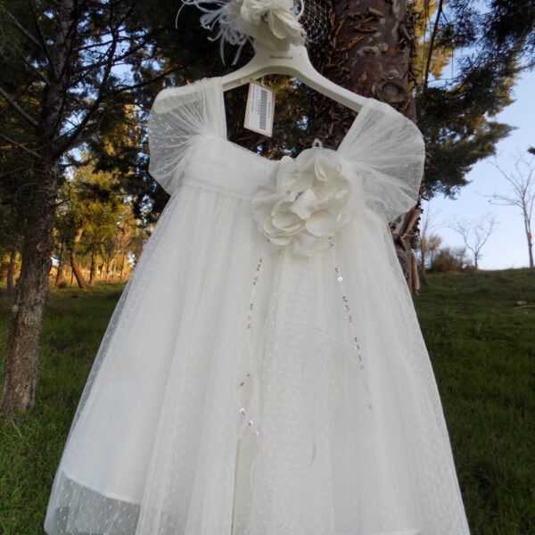 ΒΑΠΤΙΣΤΙΚΟ ΦΟΡΕΜΑ ROSALIA/DESIGNER'S CAT