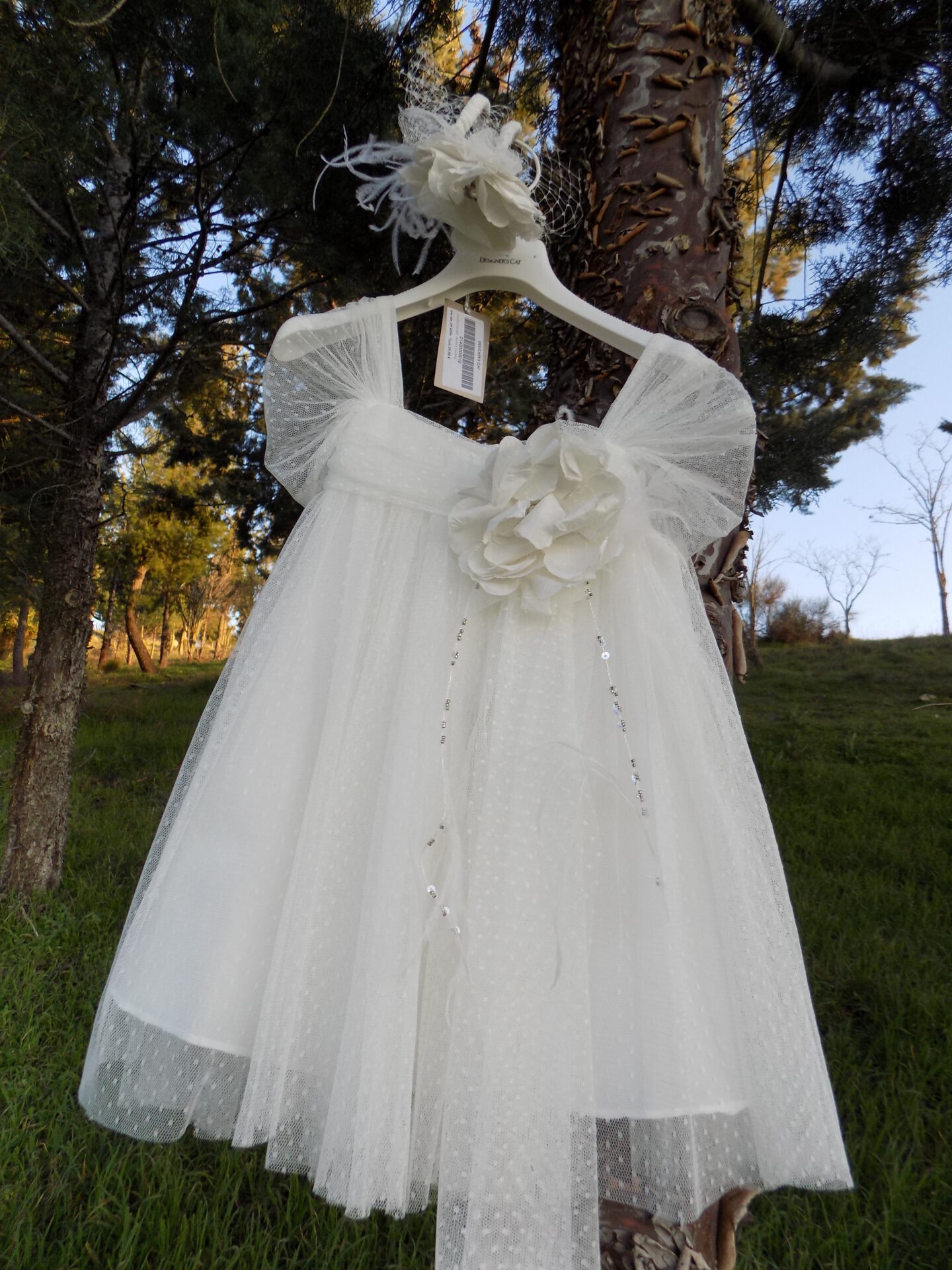 DSCN8346 ΒΑΠΤΙΣΤΙΚΟ ΦΟΡΕΜΑ ROSALIA/DESIGNER'S CAT - Image 1
