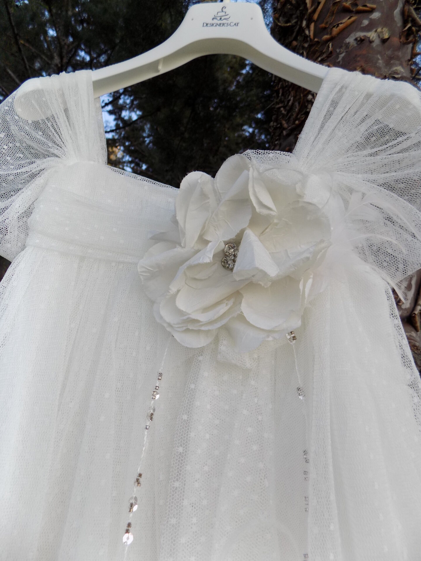 DSCN8350 ΒΑΠΤΙΣΤΙΚΟ ΦΟΡΕΜΑ ROSALIA/DESIGNER'S CAT - Image 2