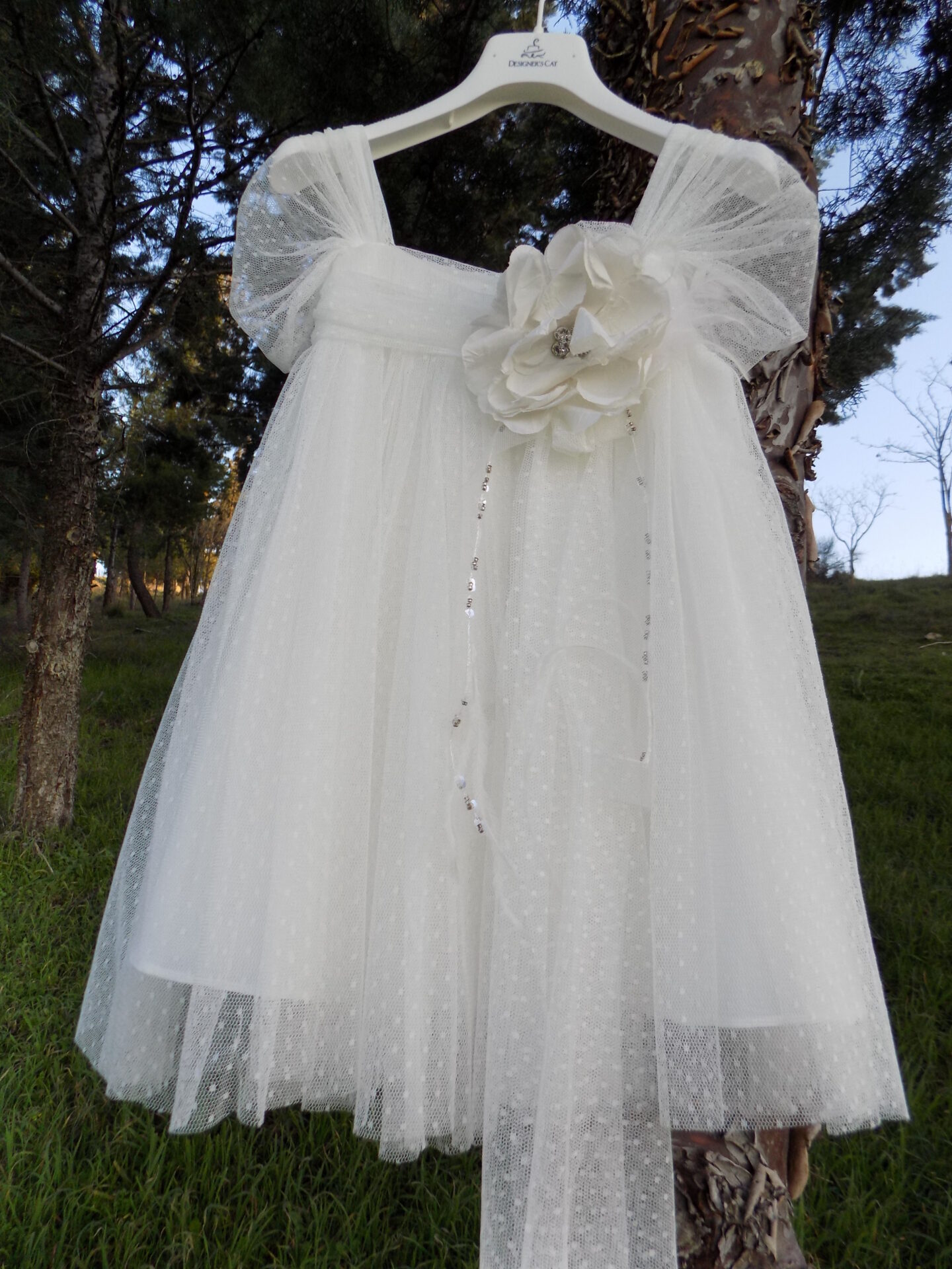 DSCN8351 ΒΑΠΤΙΣΤΙΚΟ ΦΟΡΕΜΑ ROSALIA/DESIGNER'S CAT - Image 3